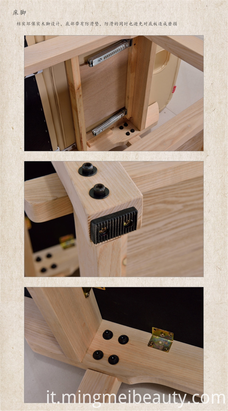 Lettino da massaggio in legno Wooden Massage Table